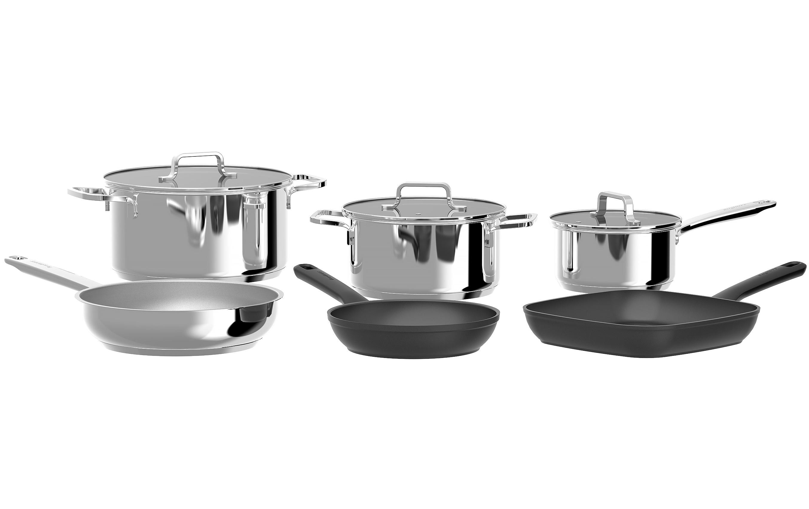 Kochgeschirr-Set HELIX 9-teilig<br>9-teiliges Kochgeschirrset