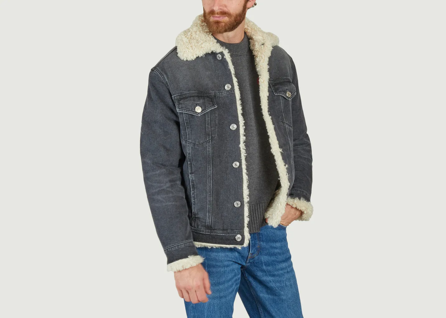 Veste en jean AMI Paris