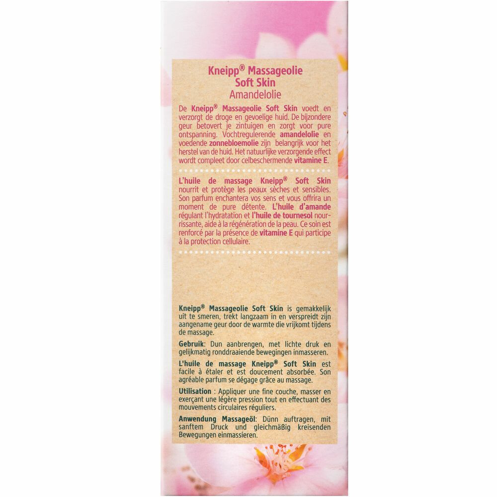 Kneipp Soft Skin Massageolie Amandelbloesem100 ml