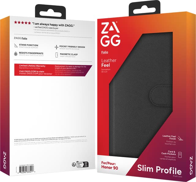 Zagg Honor 90 pungetui (sort)