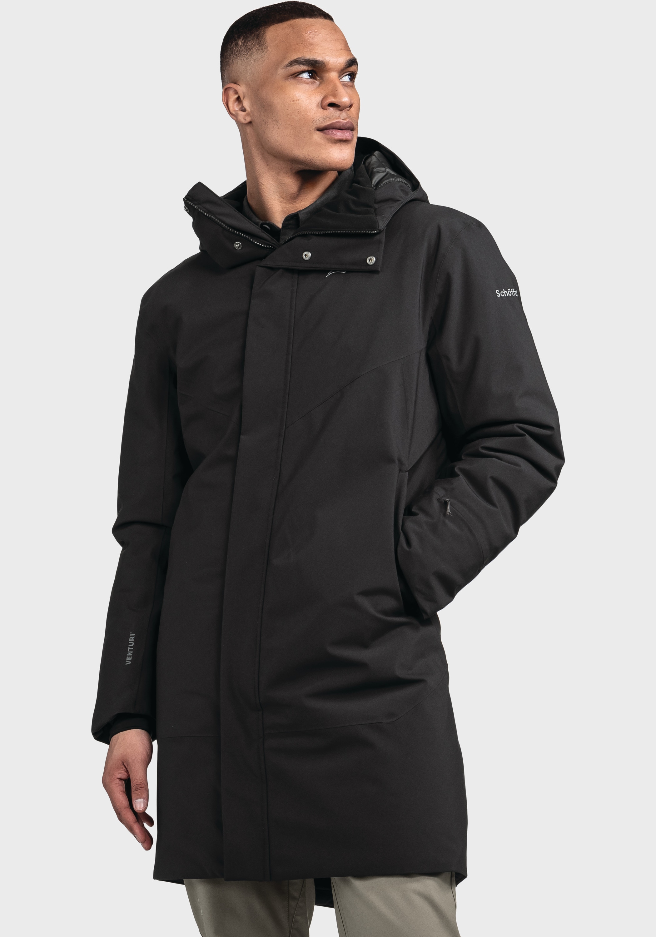 Schöffel Parka »Urban Ins Coat Style Gregale MNS« mit Kapuze
