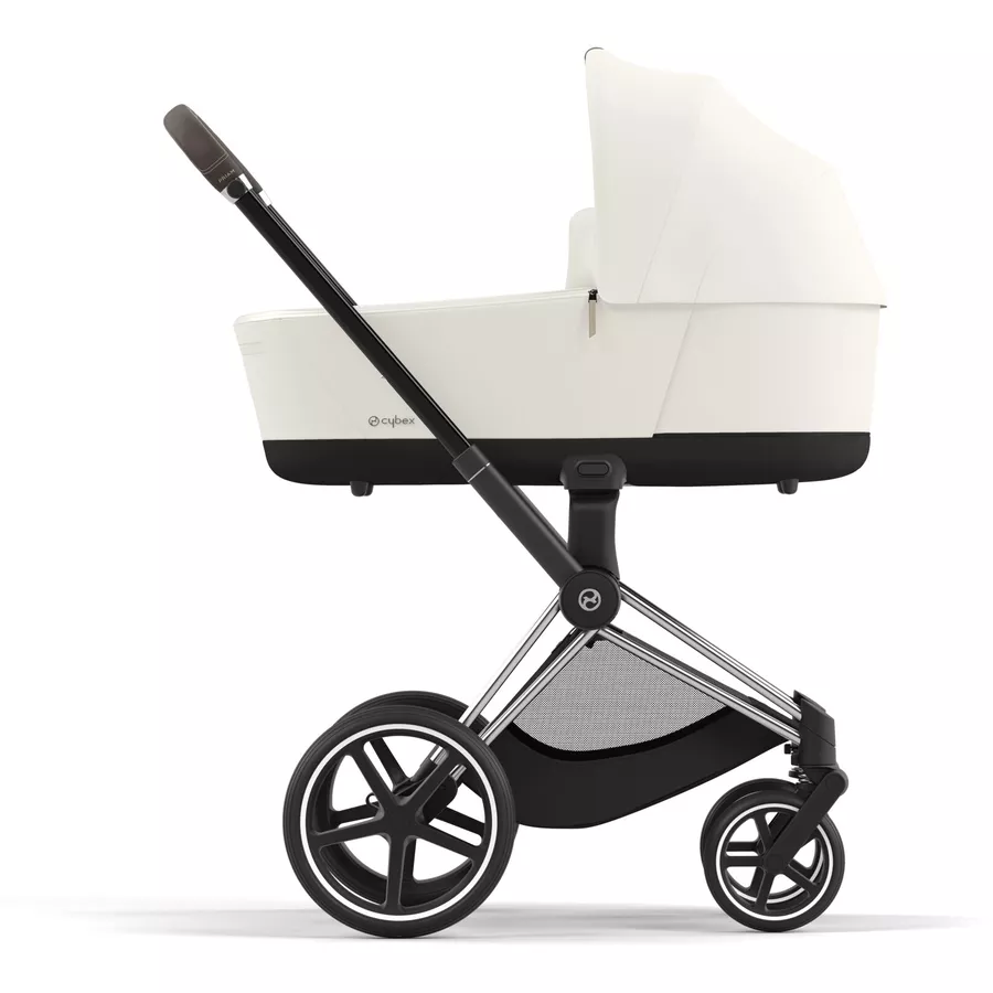 cybex PLATINUM Kombikinderwagen New Priam Chrome Brown Off White