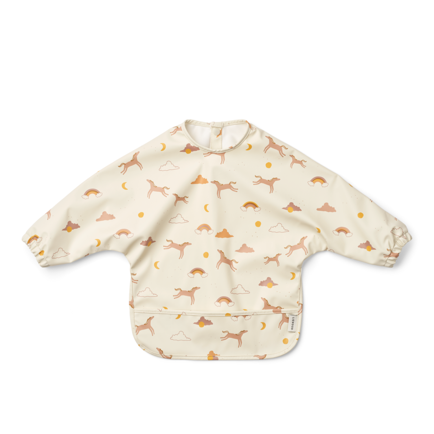 Liewood | Merle Printed Cape Bib | Dream / Ecru