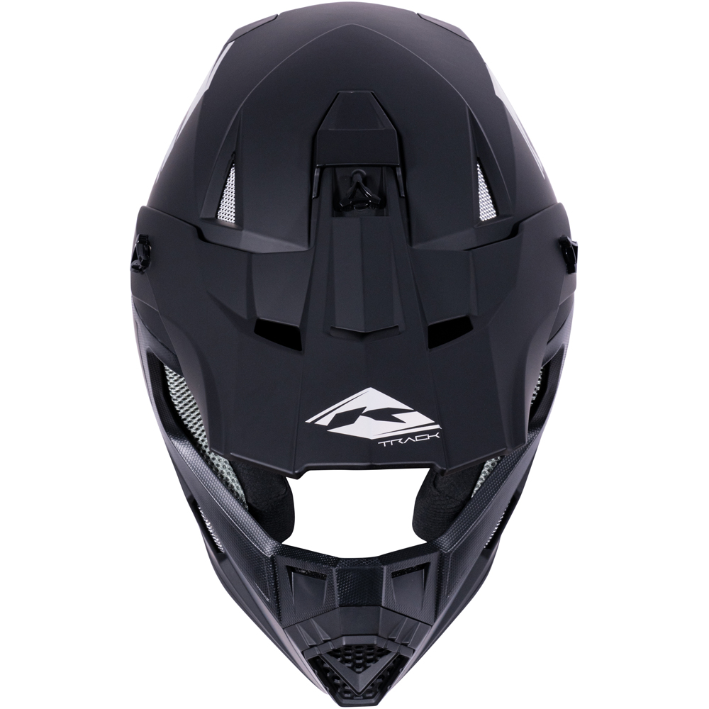 Kenny - Casque Track Solid Noir Mat / Holographic