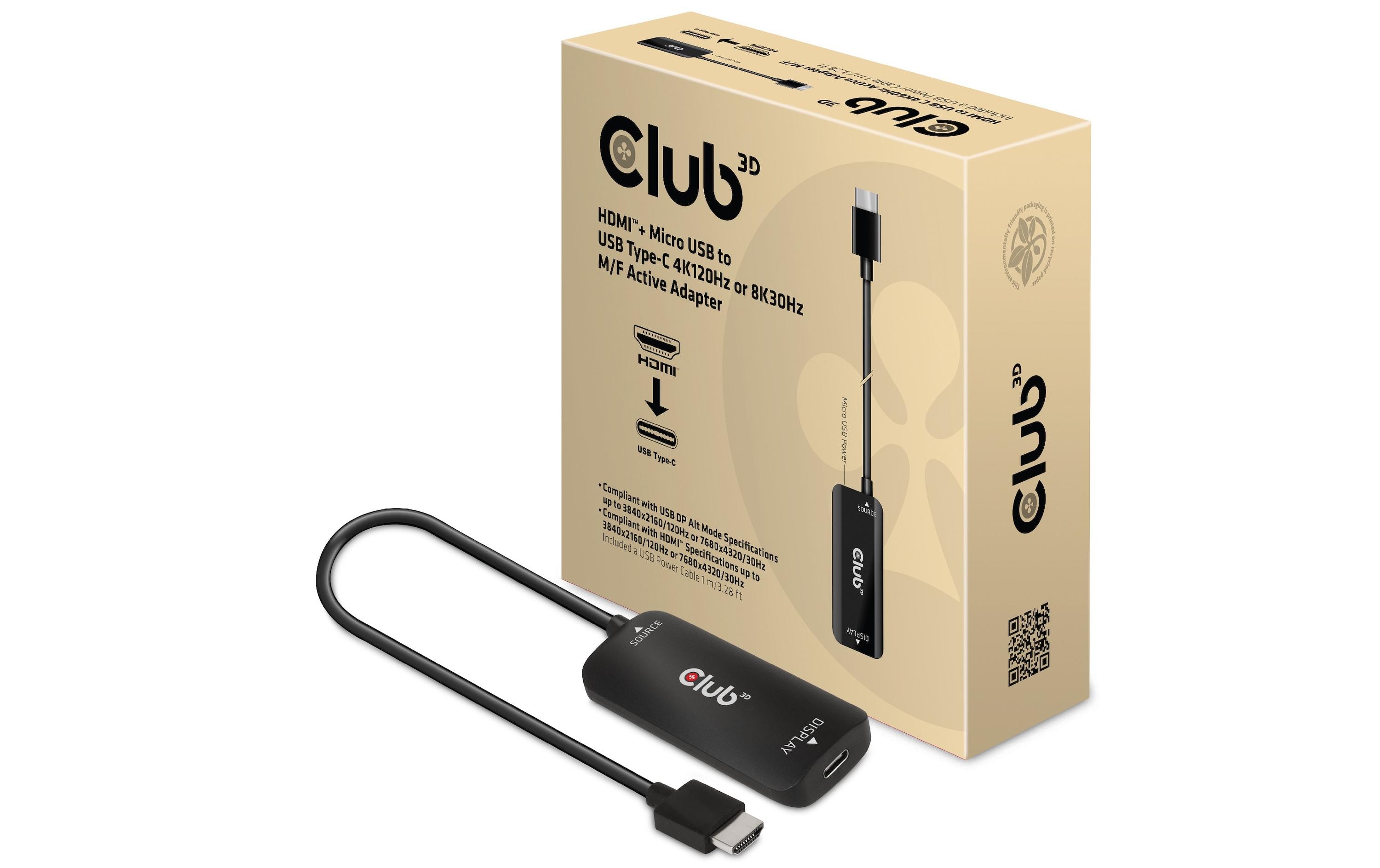 Adapterkabel CAC-1336 HDMI - USB Type-CHDMI auf USB Typ-C Adapterkabel