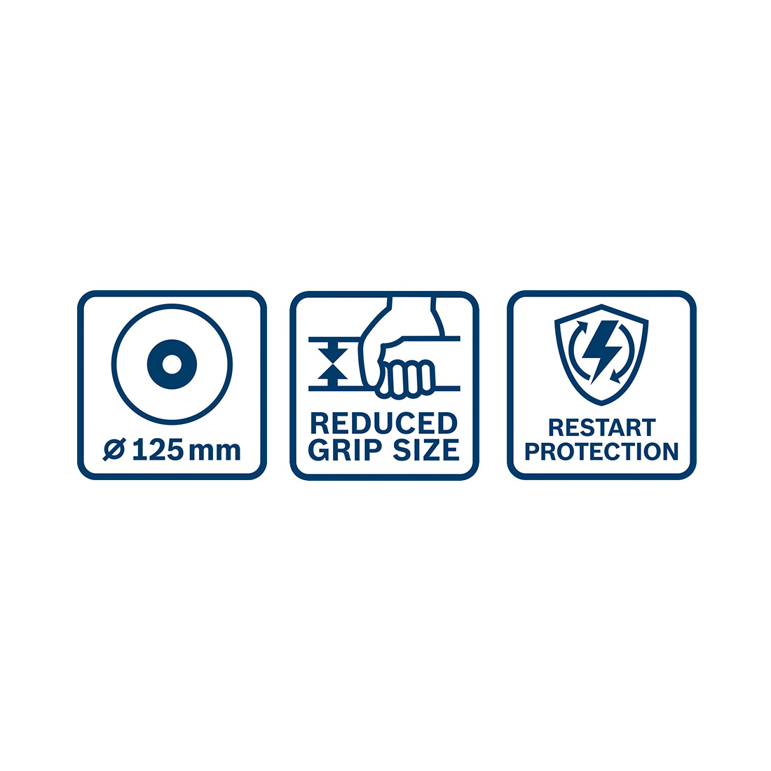 Bosch Winkelschleifer GWS 12-125 SDS-clic im Karton (CH) (0.601.3A6.130)