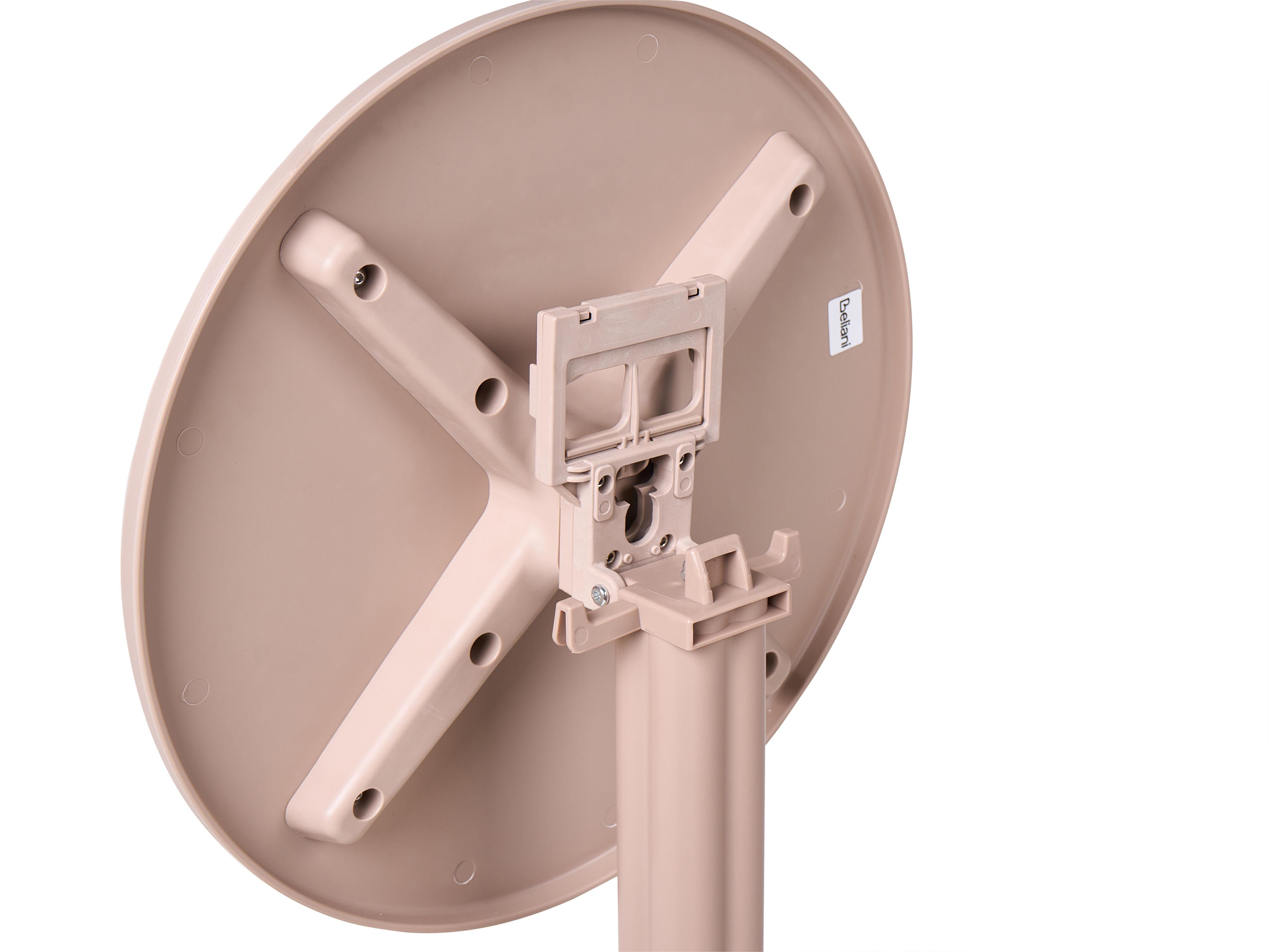 Tuin bartafel LEGRENA 60 cm 60 cm Beige