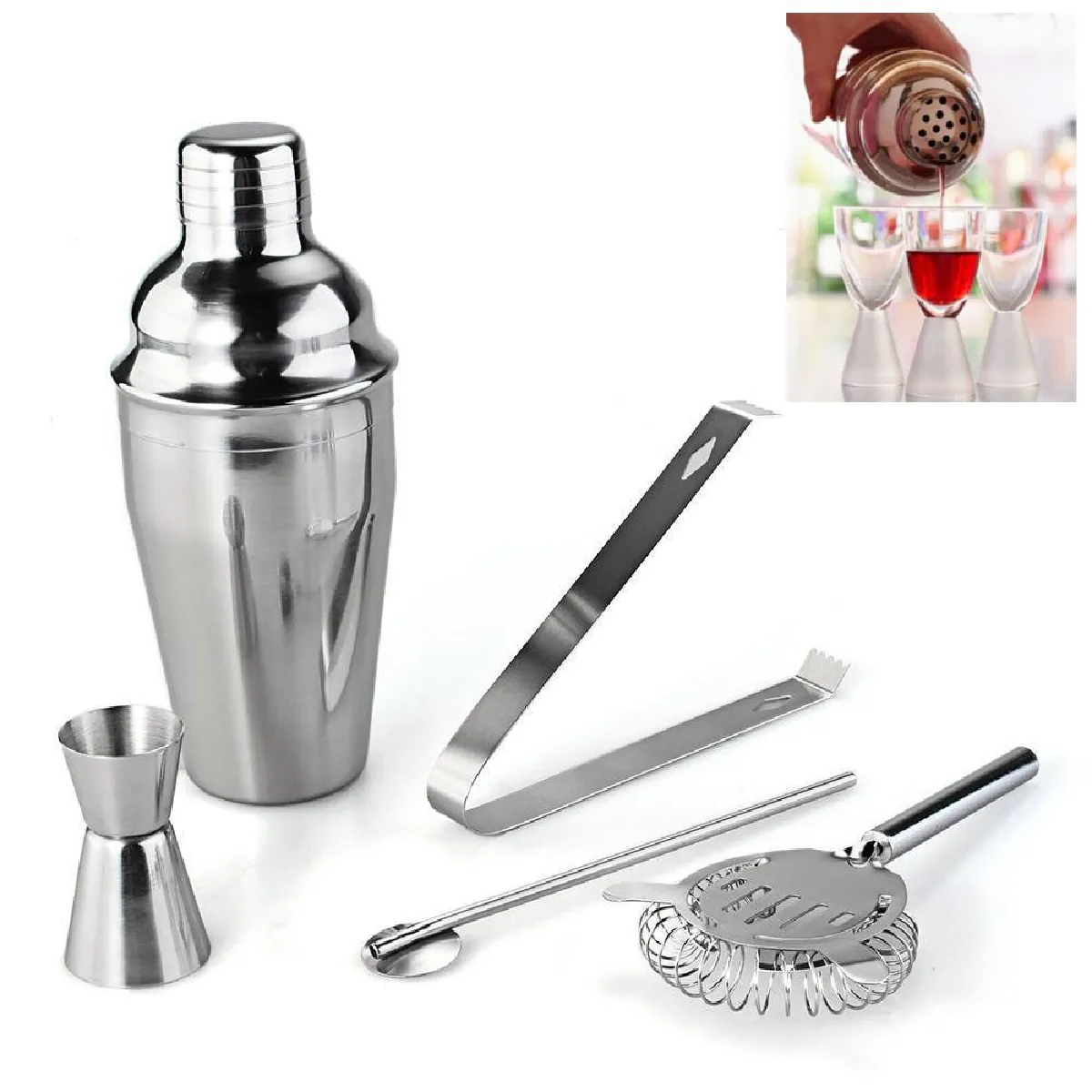 Set Cocktail Shaker Yonis