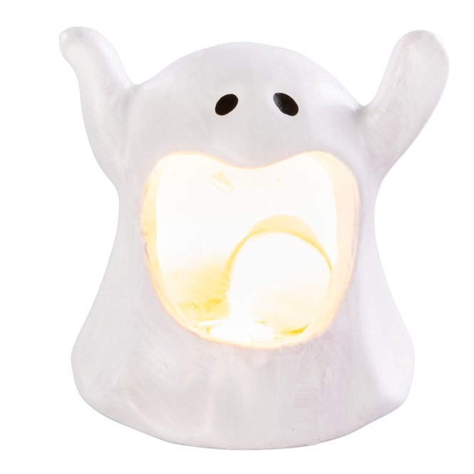 Geist stehend mit LED - ca. 10,5 x 10 x 10 cm