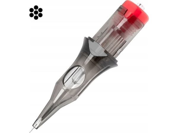 Activeshop Cartridge do tatuażu El Cartel V2 - 0.30 7RL Medium Taper 10 szt.