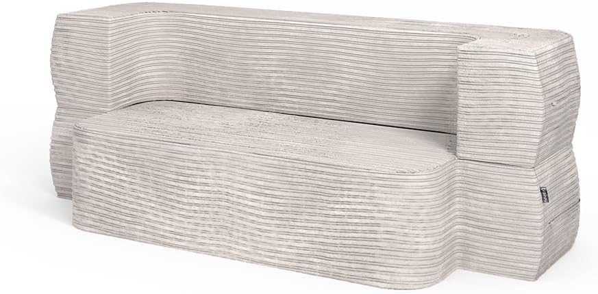 Sofa Lille, Schlafcouch, Beige, 190 cm mit Schlaffunktion