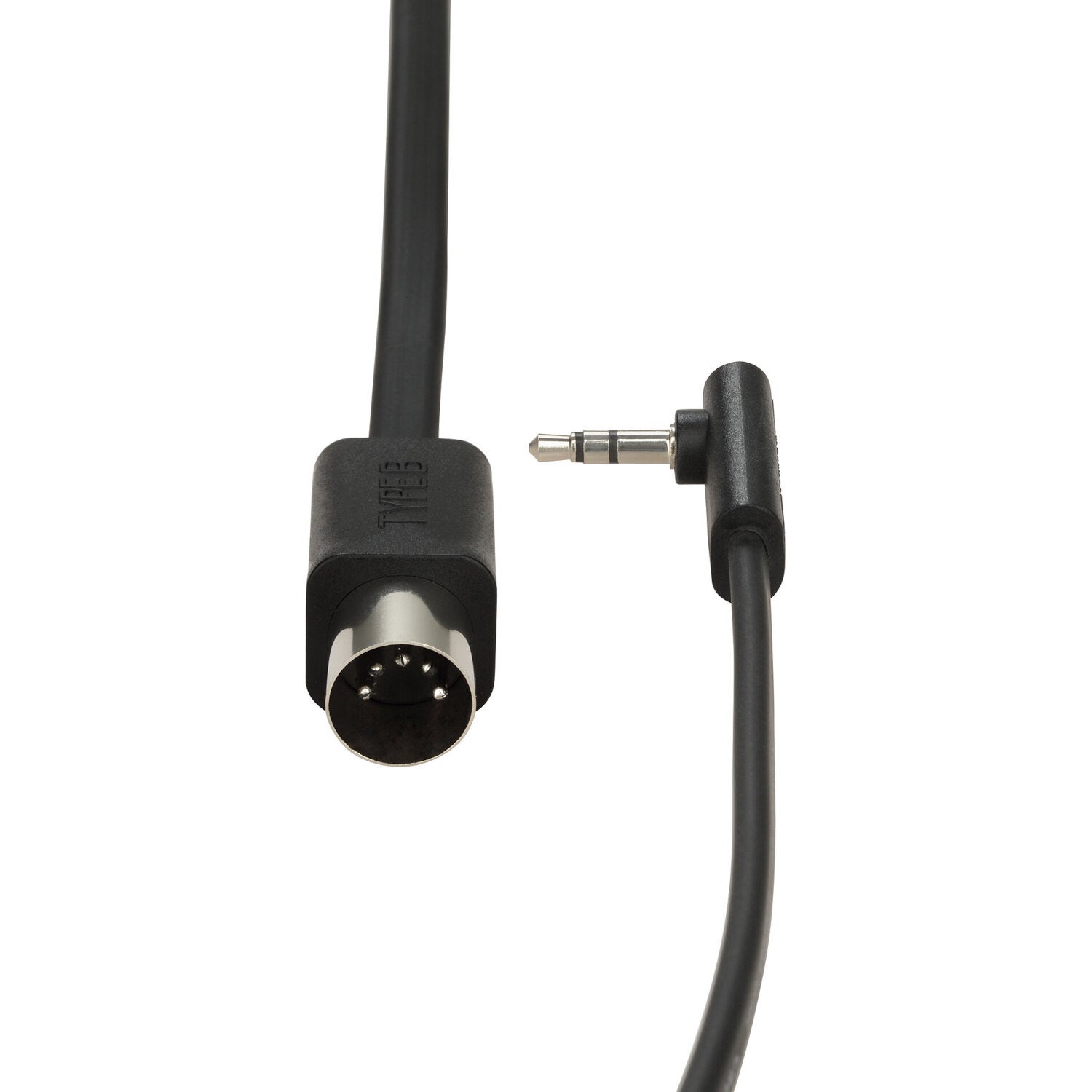 RockBoard RBO CAB F TMB 30 BK Flat TRS-MIDI kabel Type B - 30 cm