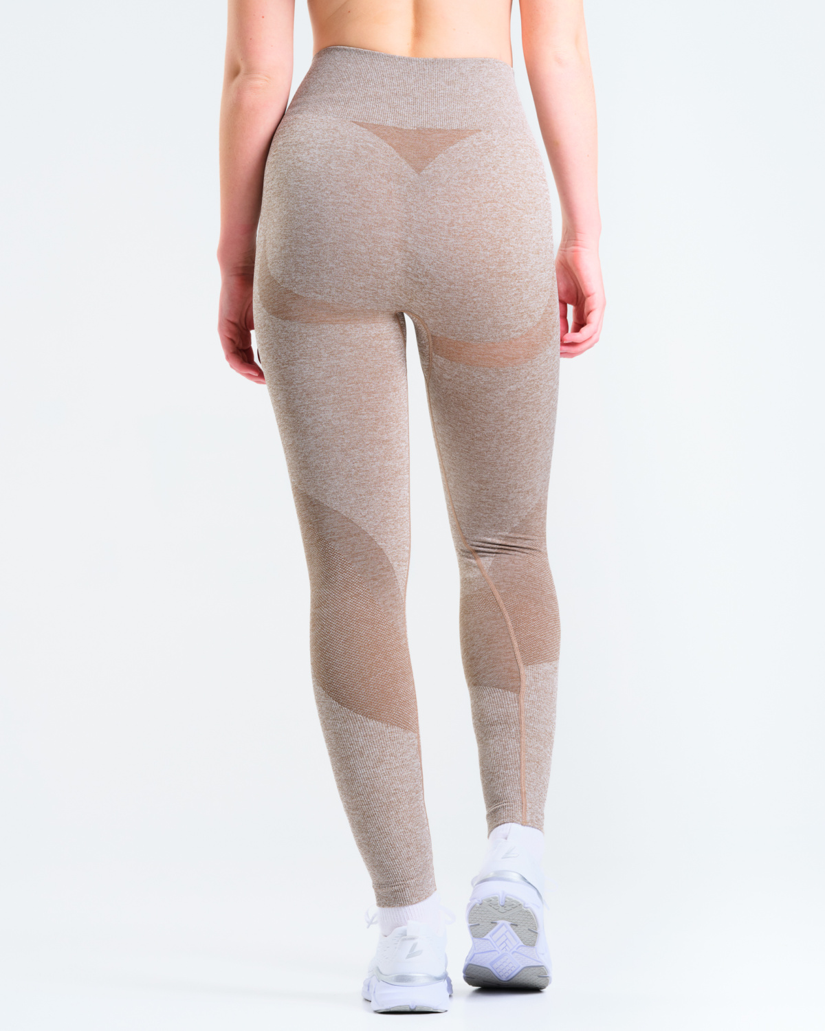 LEVITY Solar Seamless Tights Mole Brown Marl