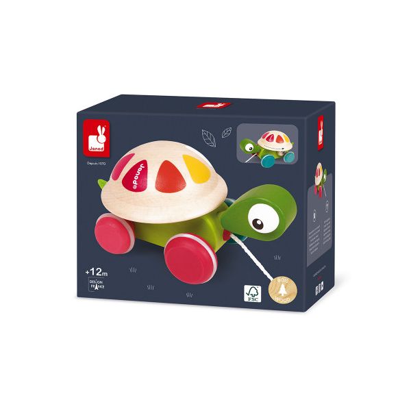 Janod Tartaruga para Passear Zigolos - J08236