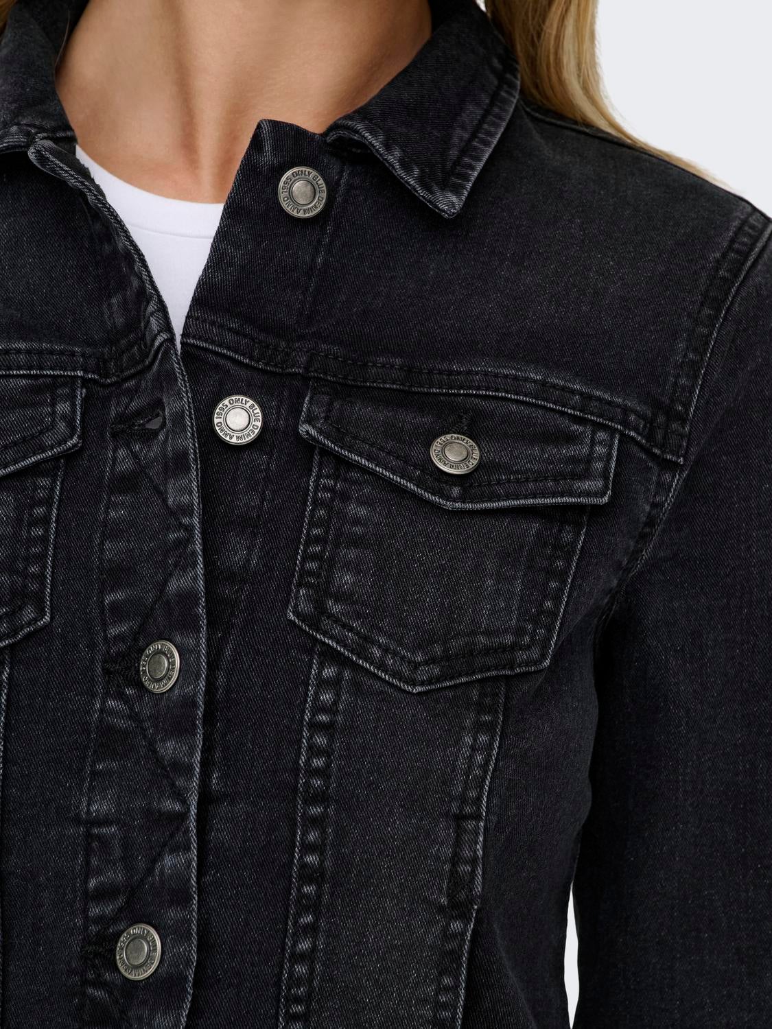 ONLWONDER Jeansjacke Washed Black