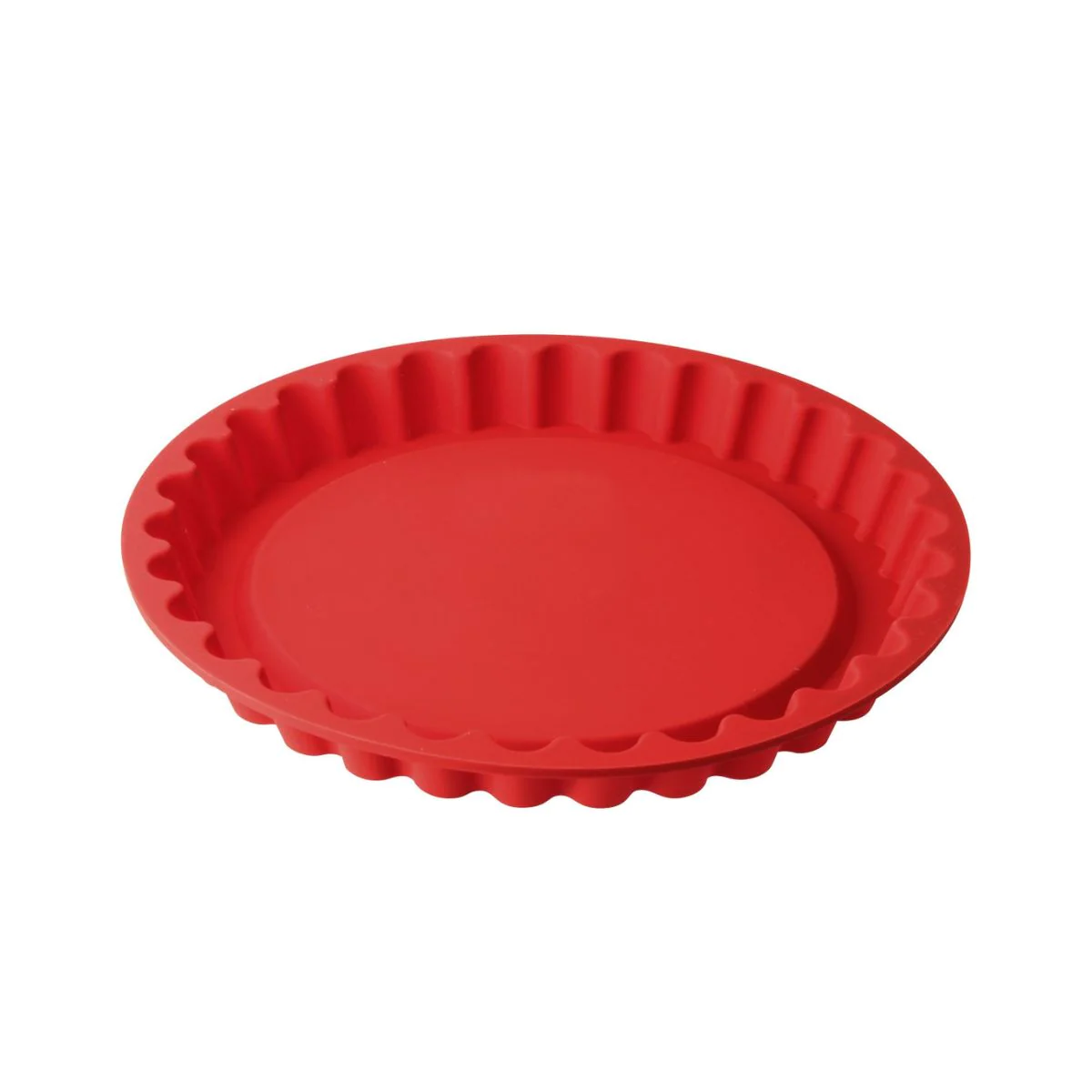 Moule à tarte en silicone rouge de 26 cm Dr. Oetker Flexxibel Love Dr.