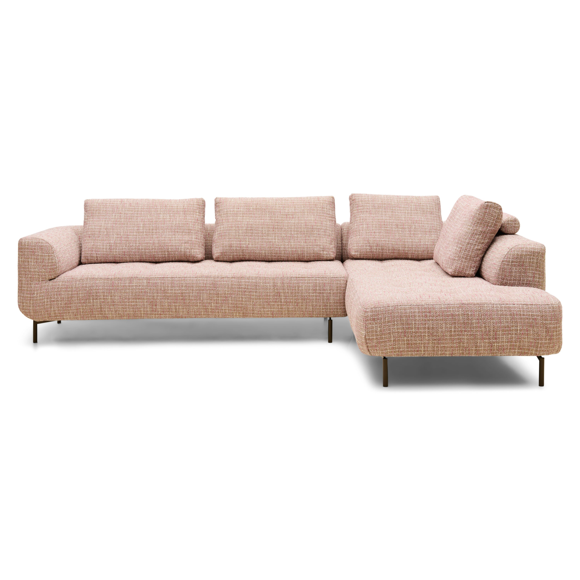 Hoekbank Mitch be trendy rose 1673 rechts