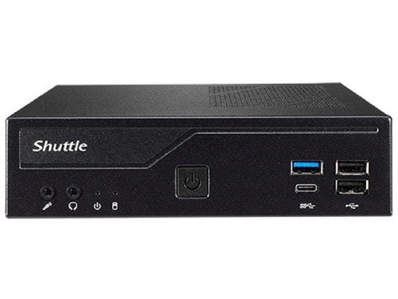 Shuttle Barebone XPC slim DH610 Leises SFF-Barebone