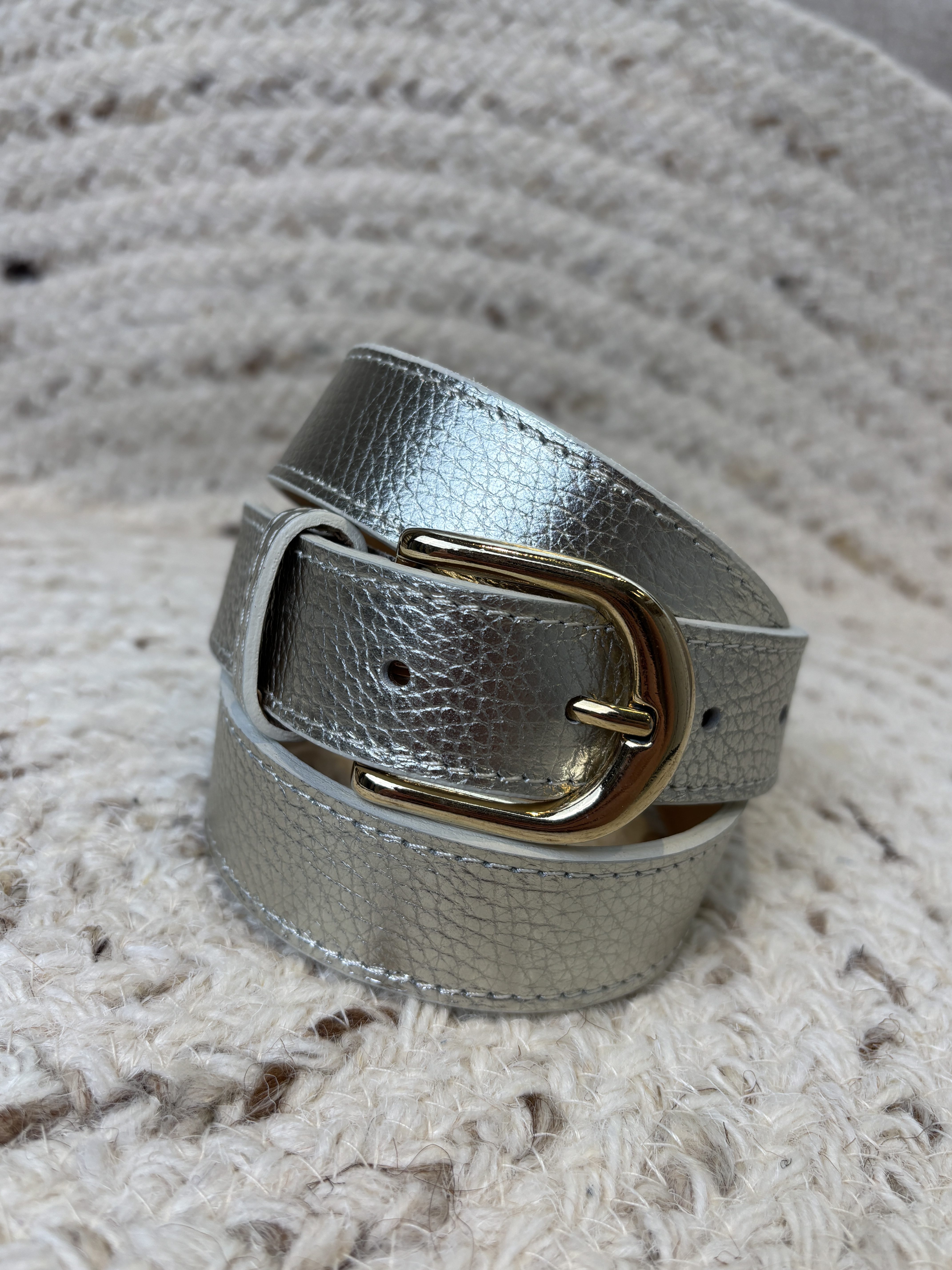 Bowie Riem - Glad Leer - Goud
