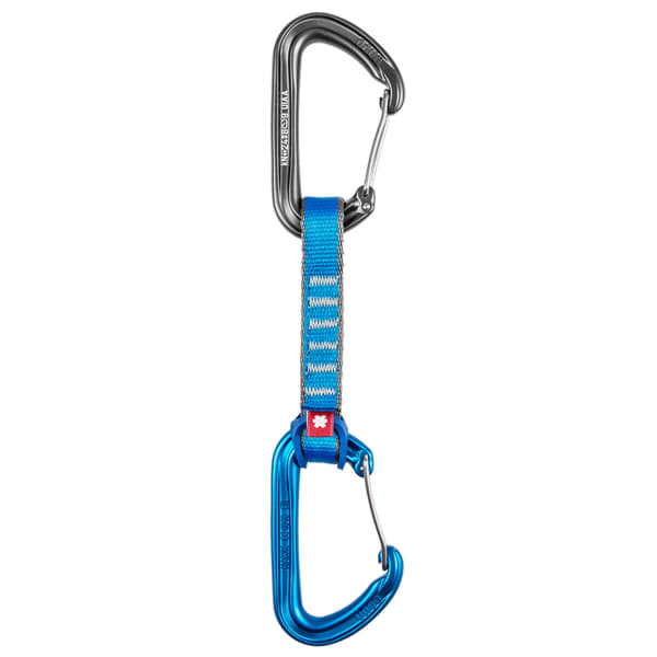 Dégaine escalade OCUN HAWK QD WIRE PA 16MM 10 CM PACK 5 BLUE
