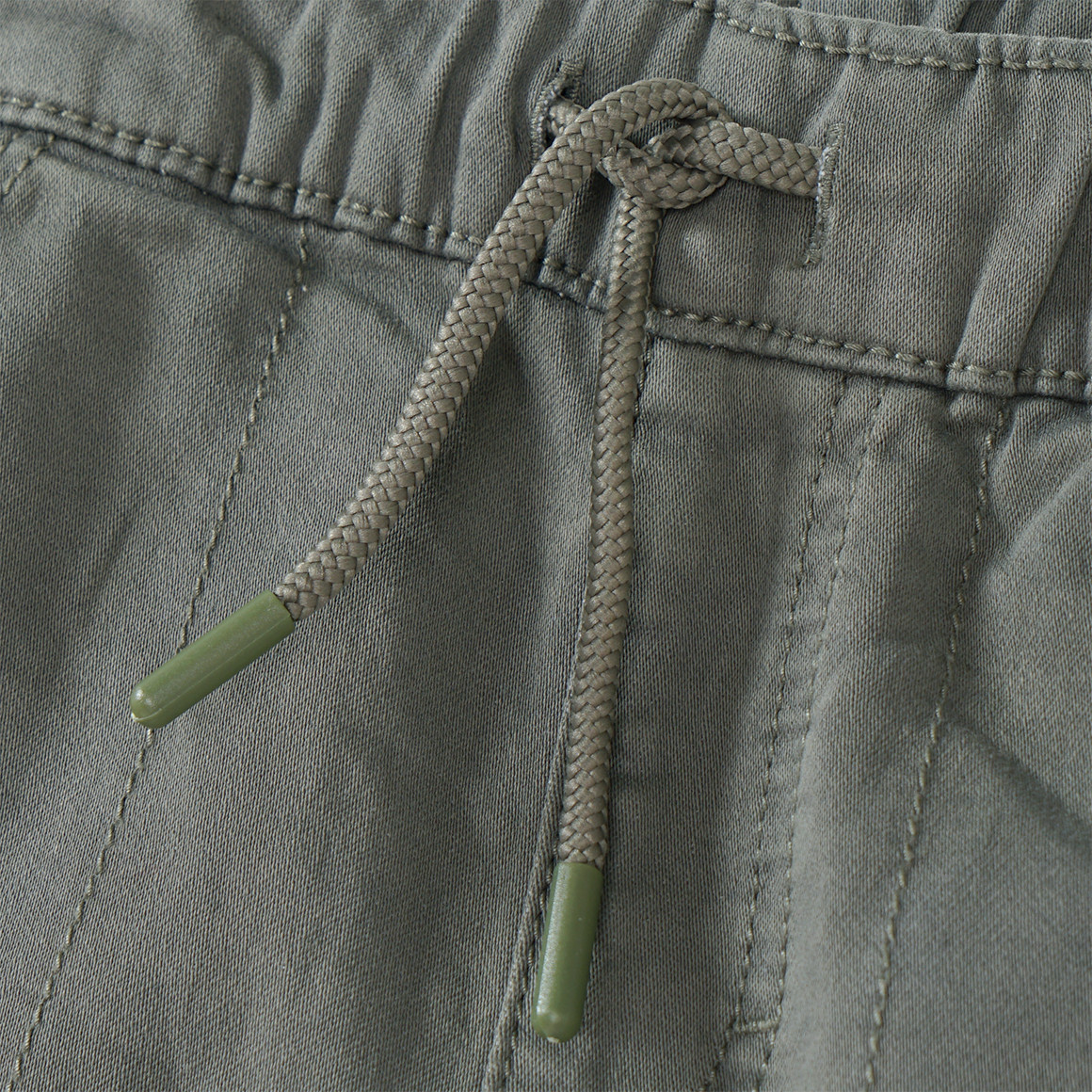 Topolino Jungen Shorts mit Tunnelzug dunkelgrün