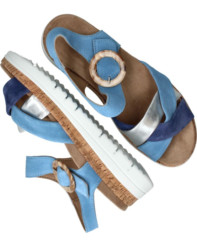 Sens Sandalen Blauw Dames