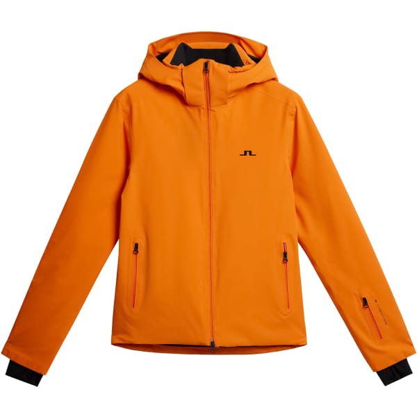 Veste de ski J.LINDEBERG OMNIA JACKET PERSIMMON ORANGE