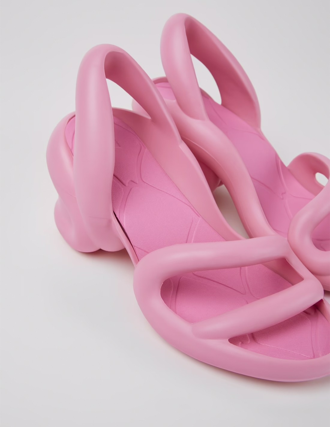 camper Sandales à talons Femme Kobarah Rose