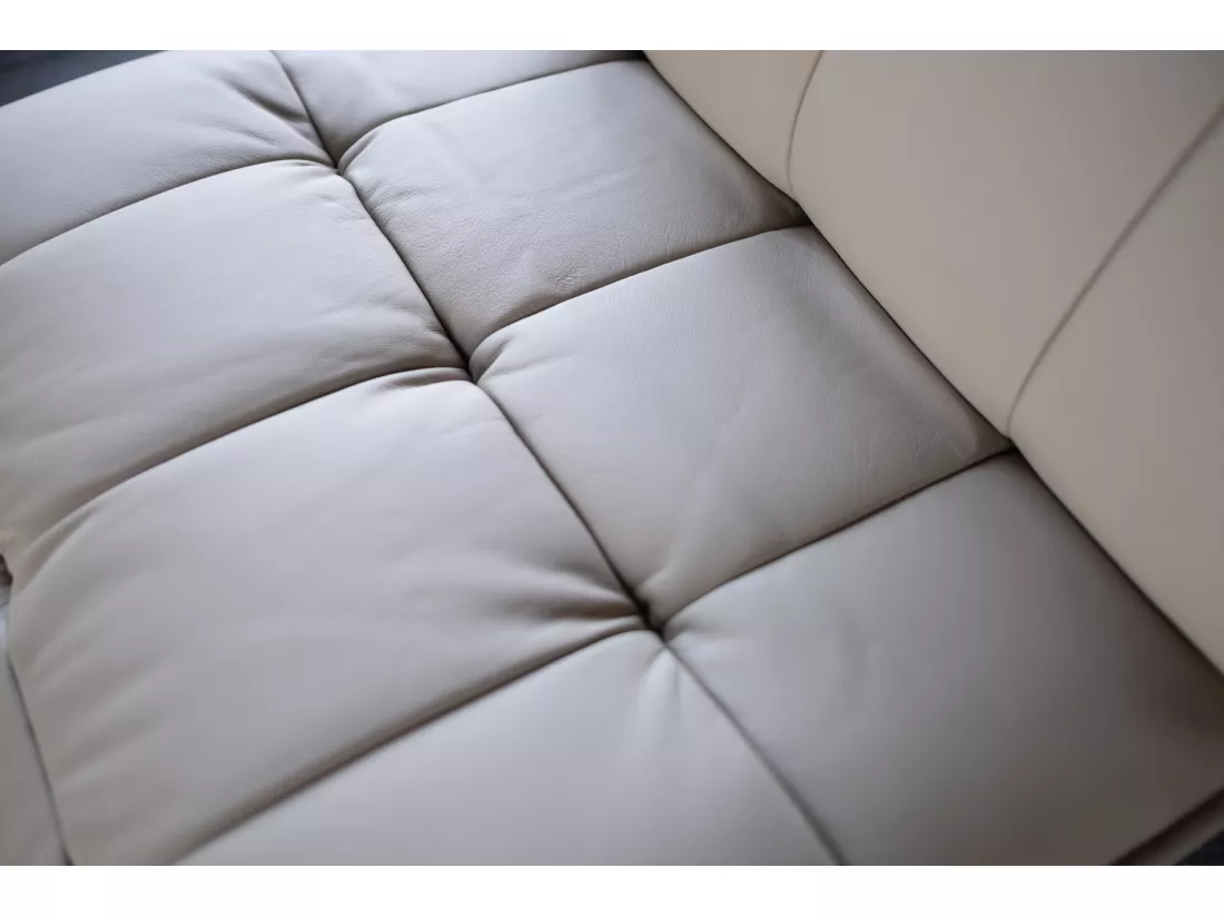 Fauteuil - Gris cuir - MIKO