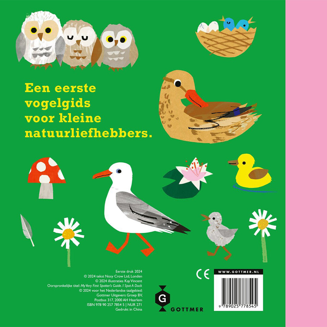 Uitgeverij gottmer flapjesboek ik zie een eend