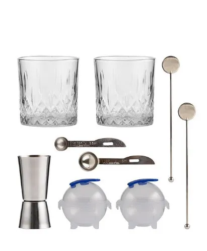 Ravenhead® Whiskey cocktail set 10 dele