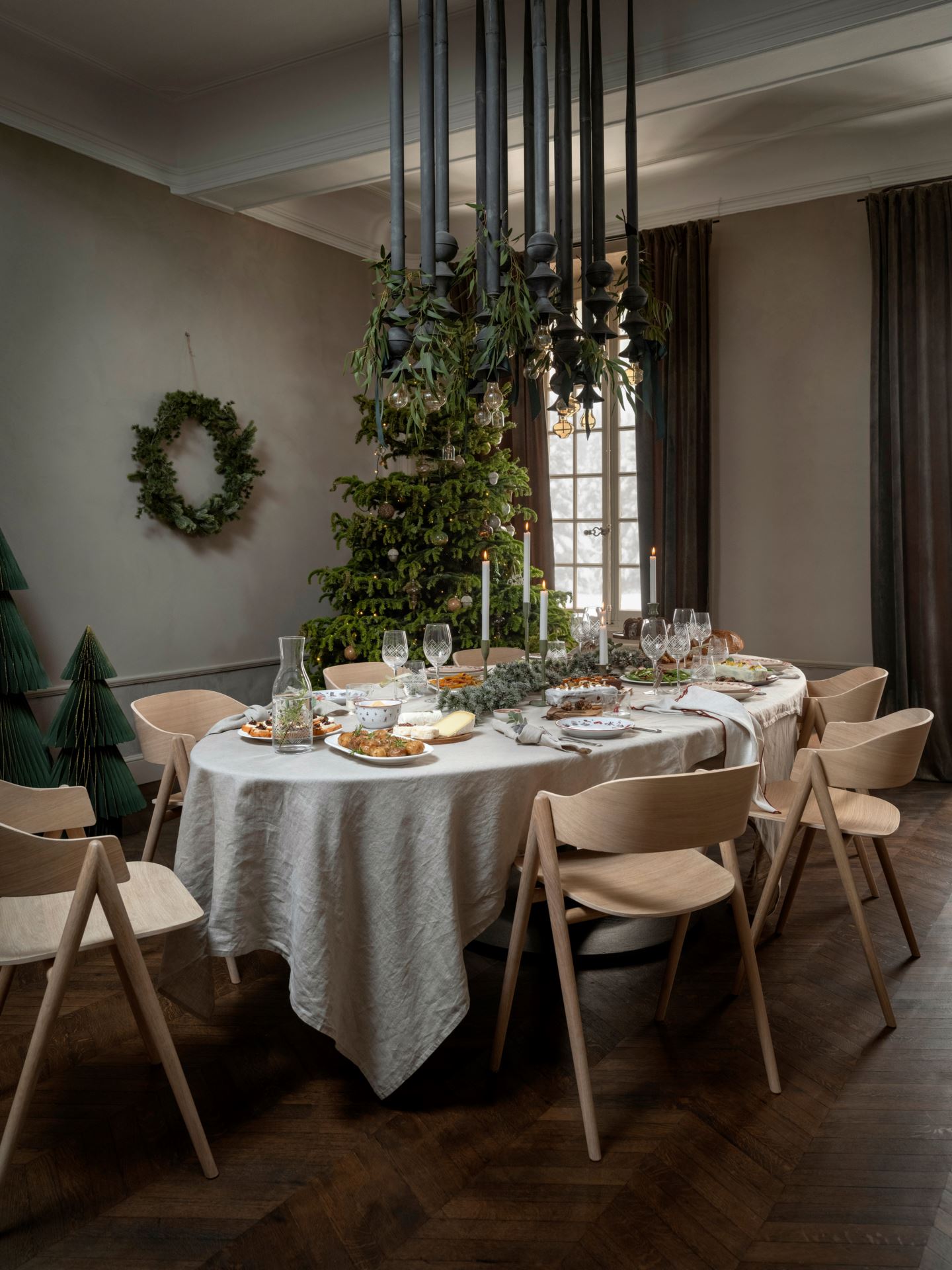 Gardin rød