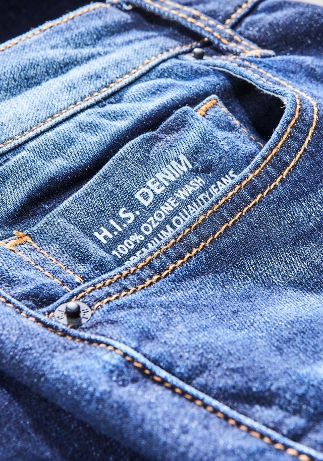 H.I.S Straight-Jeans »DIX«, gerade Beinform,  niedrige Leibhöhe,  Used-Waschung