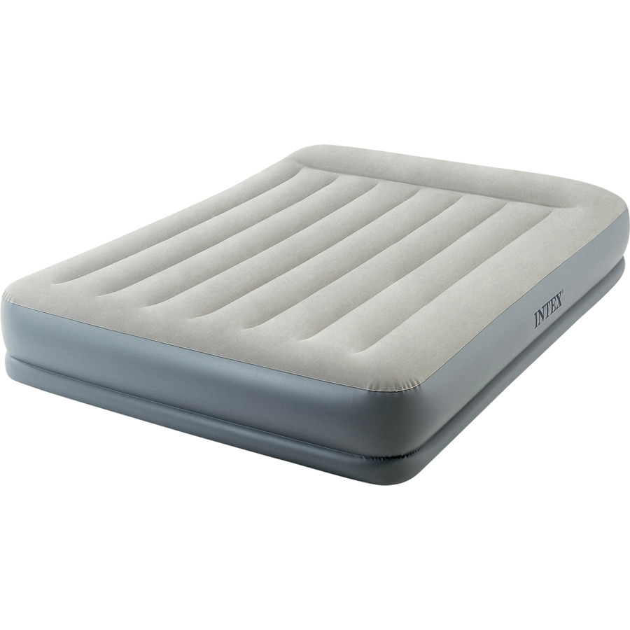 INTEX Luftbett Mid-Rise, Twin Size 99 x 30 x 191 cm mit integrierter Pumpe