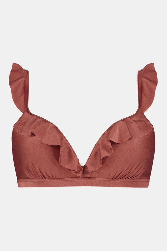 Beachlife Beachlife Chocolate Shine Padded Wired Bikini Top