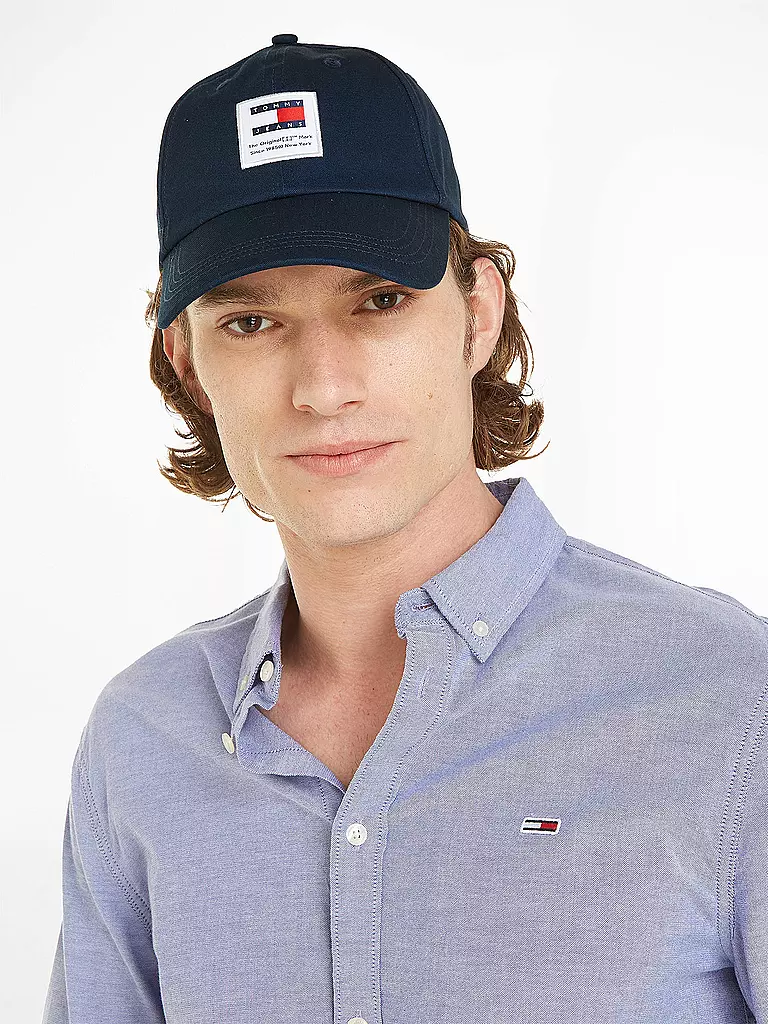 TOMMY JEANS Kappe dunkelblau