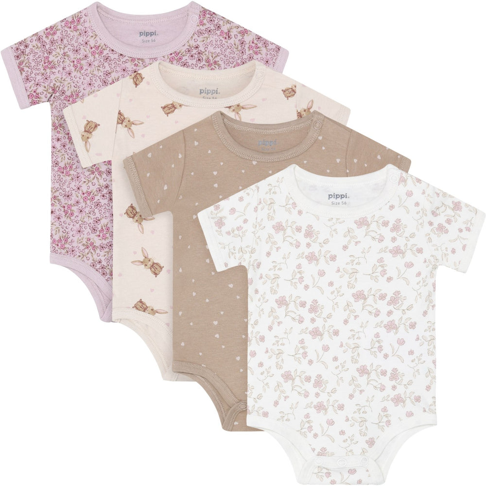 Køb Pippi Violet Ice Body Ss Ao-Printed (4-Pack)