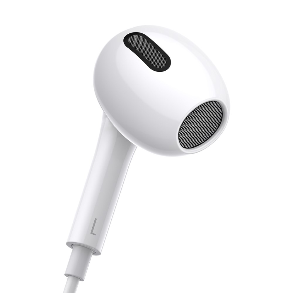 Encok H17 In-Ear Kopfhörer 3.5mm Klinken Anschluss mit Mikrofon - Weiss