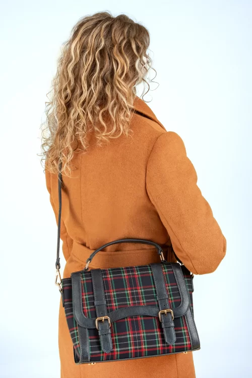 Banned Retro Joy to the World Messenger handtas in navyblauw