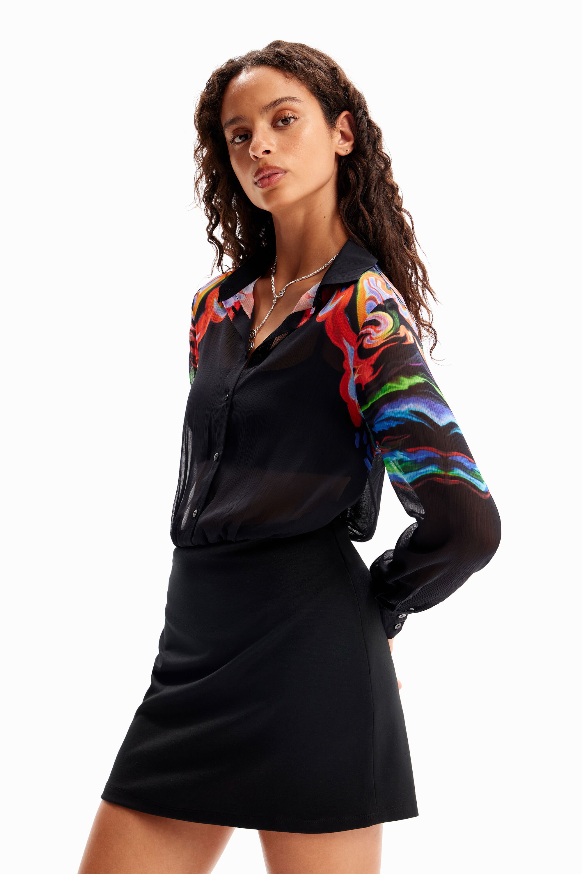 Robe courte combinée M. Christian Lacroix