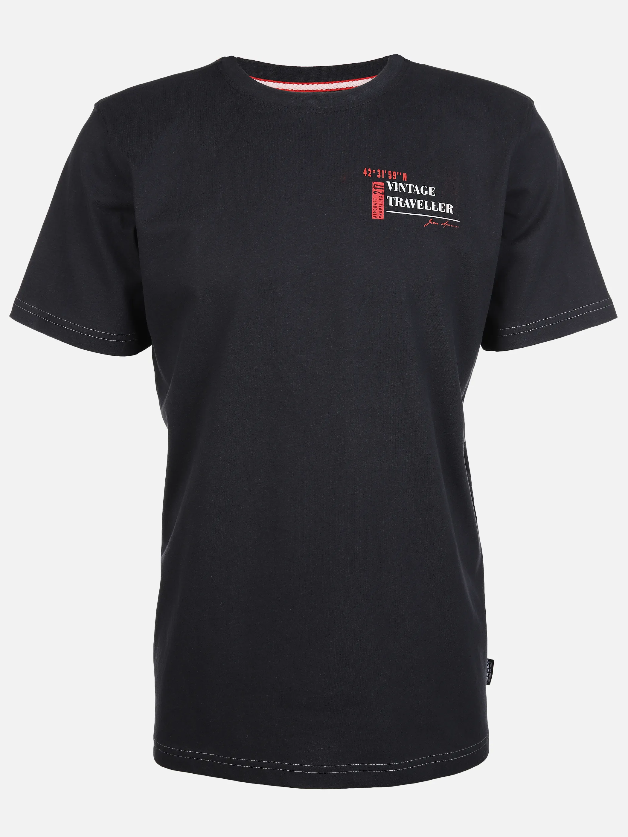 Herren Shirt mit kleinem Print