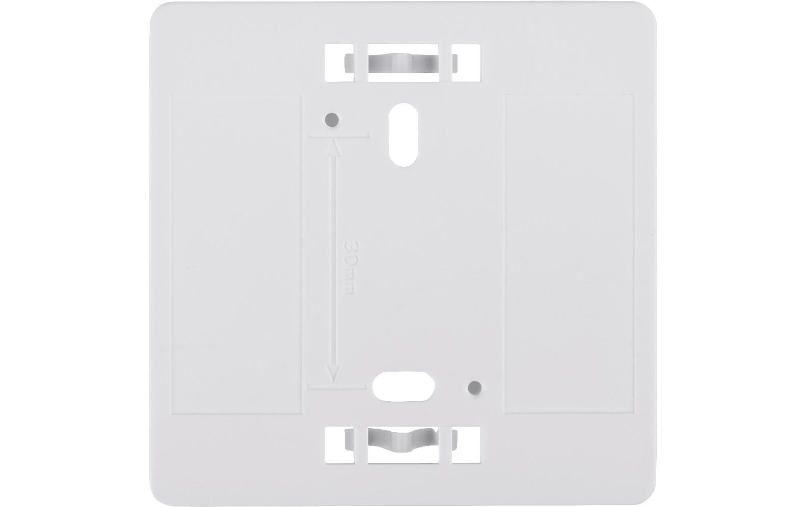 Smart Home Wechselrahmen schmalFür die platzsparende Wandmontage von batterieversorgten Geräten im 55er-Format – HmIP-SF-2