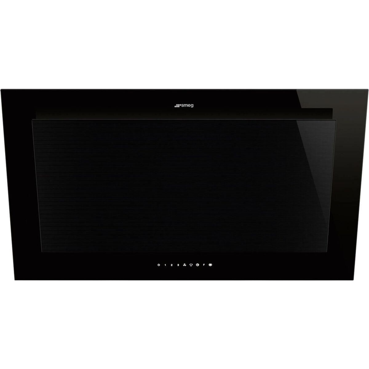 KV194B3 veggmontert ventilator 90 cm, svart