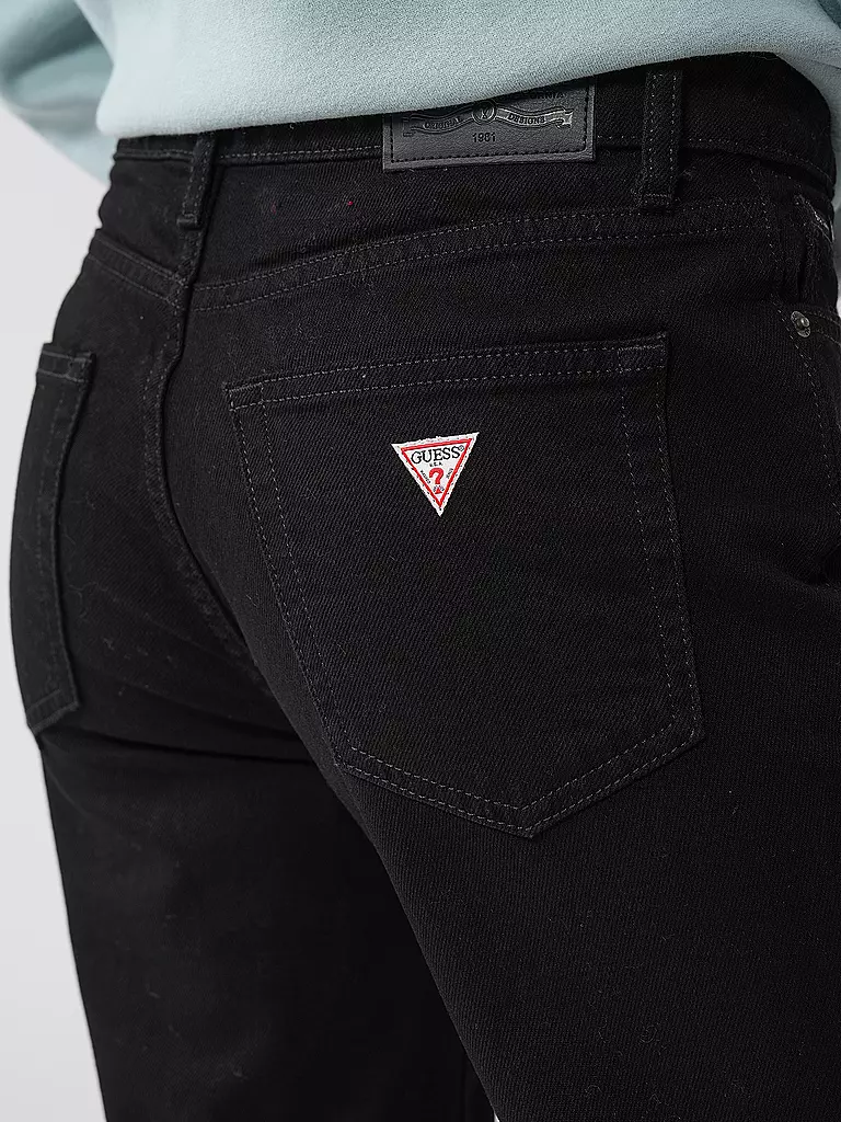 GUESS Jeans Straight  schwarz