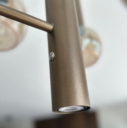 Hanglamp LB045-7 brons Escale  | Leclercq & Bouwman⌀70  x H145 cm