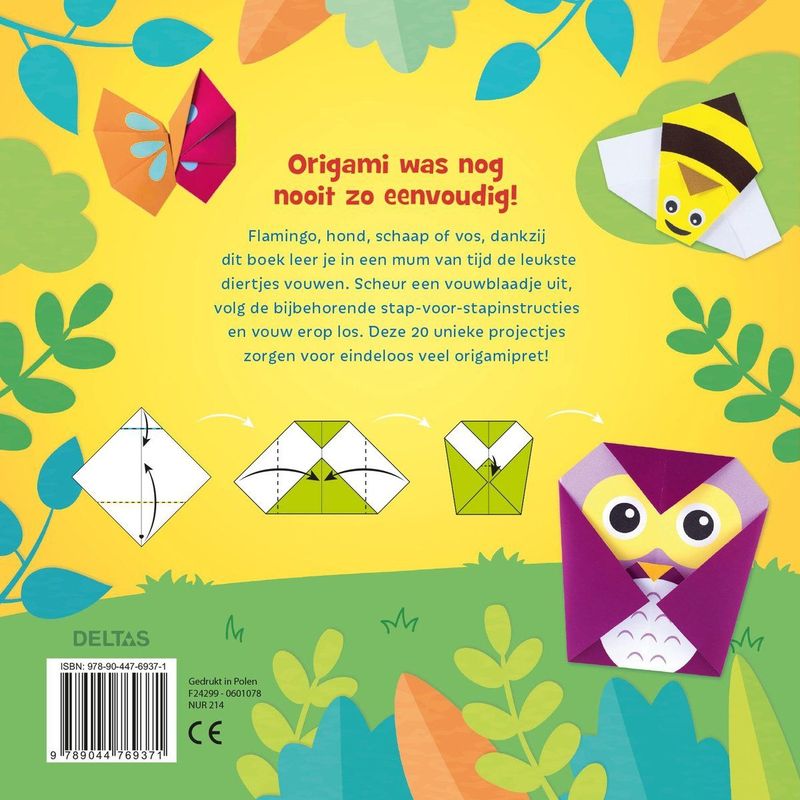 Deltas - Zo Leuk Is Origami - Boek - Hardcover - Origami Modellen