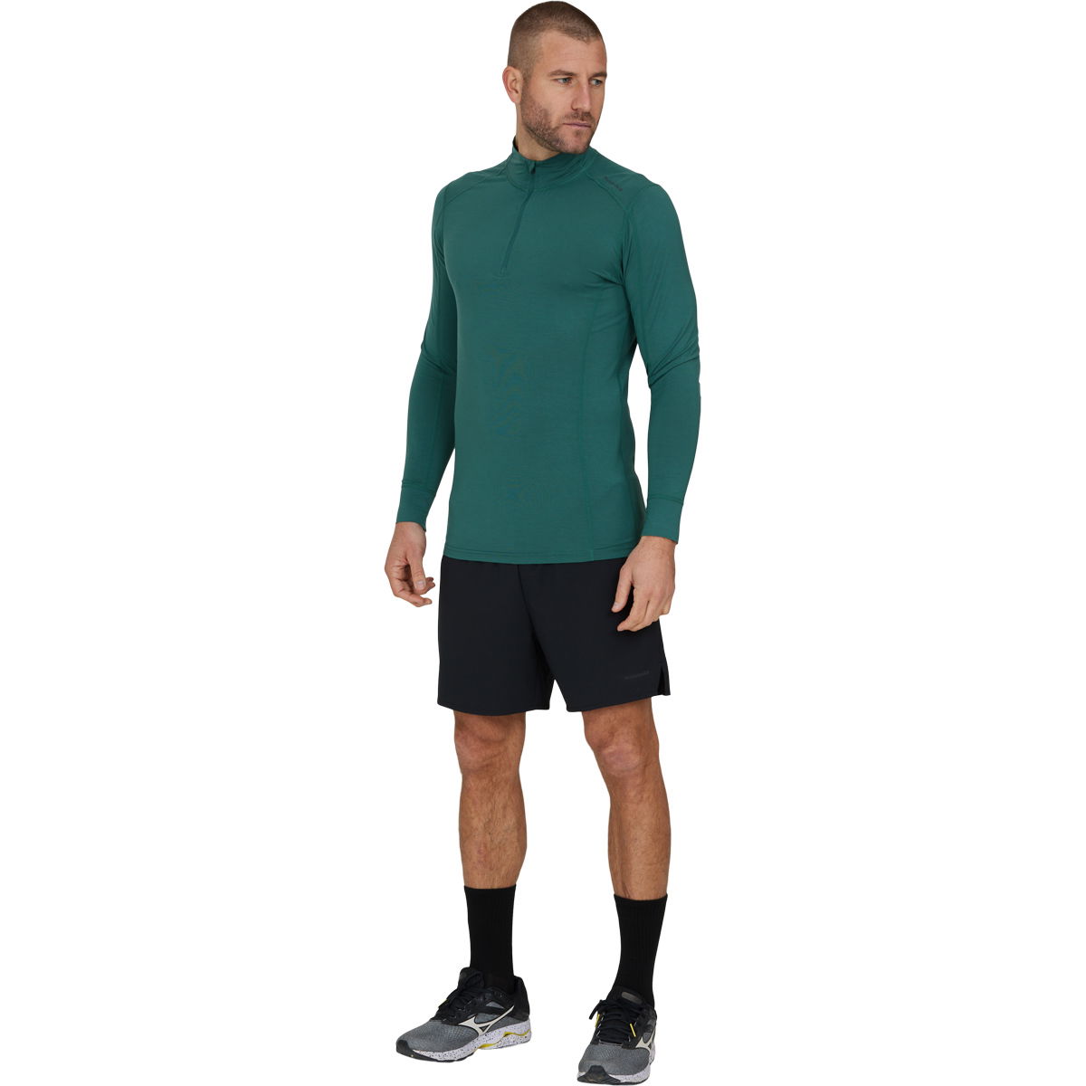 Endurance Lead Midlayer Løbetrøje Herre