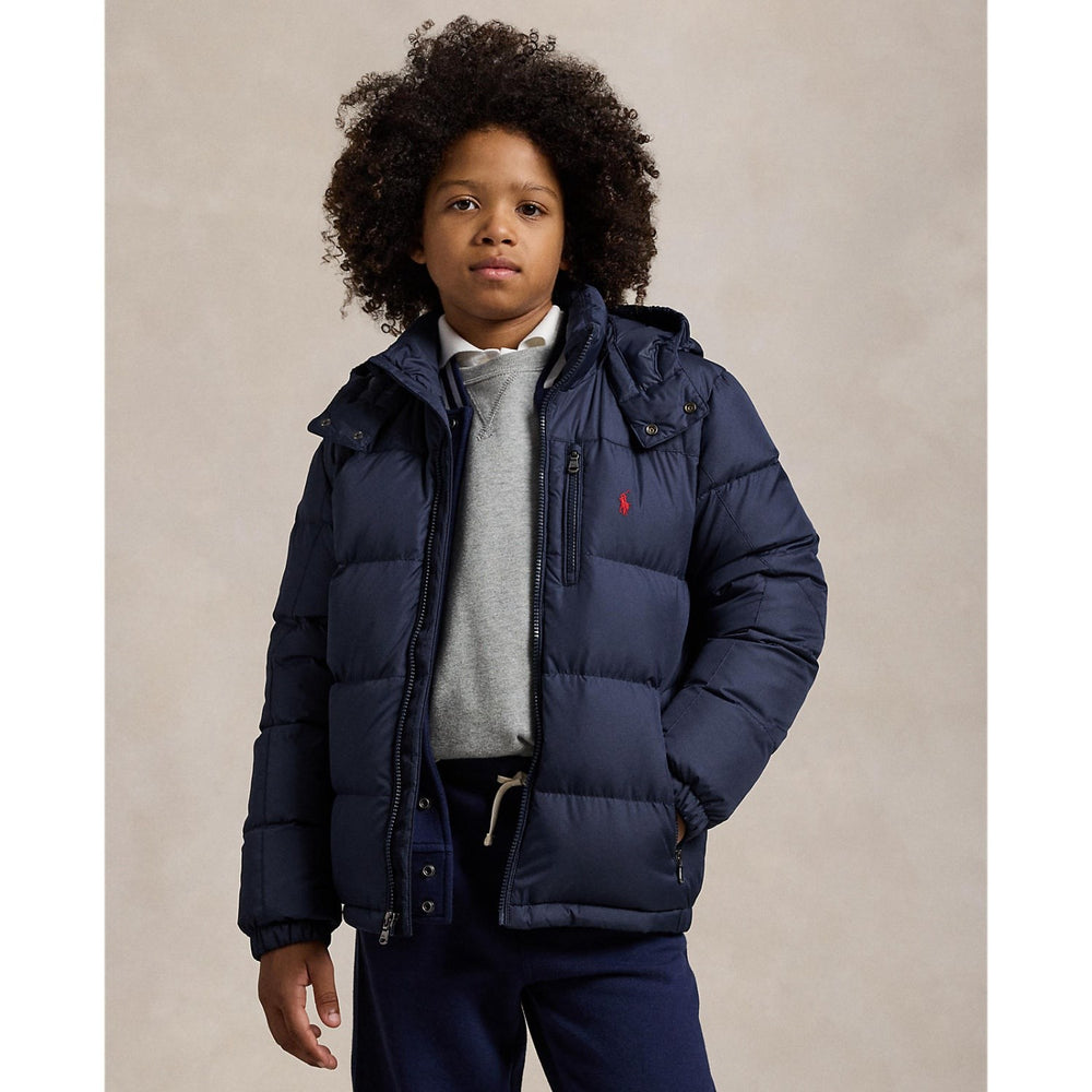 Køb Polo Ralph Lauren Newport Navy Boy Bomber Jakke