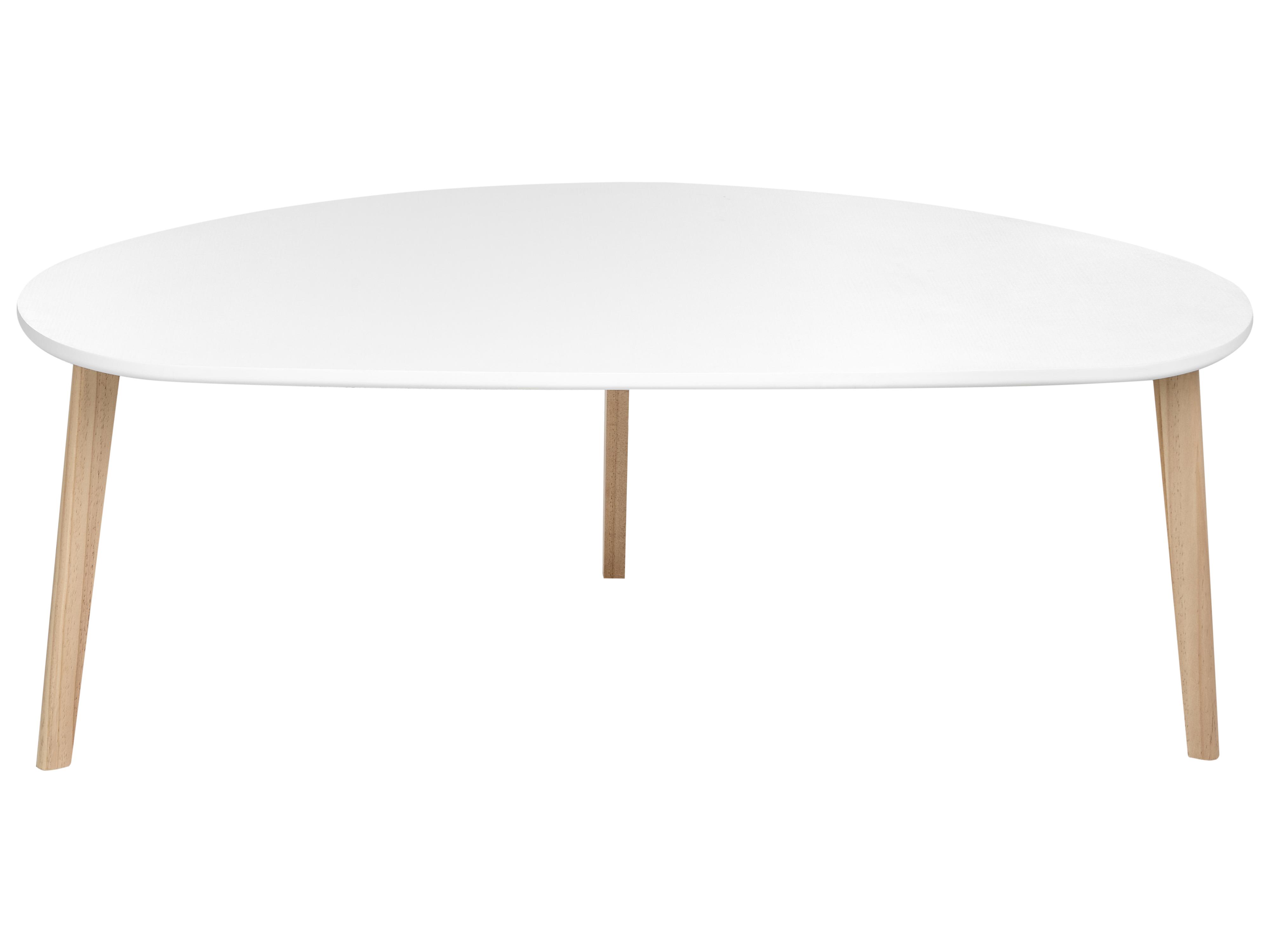 Set van 2 salontafels FLY Wit