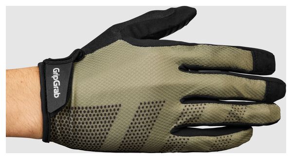Gants longs d'été GripGrab RIDE Lite Padded Vert